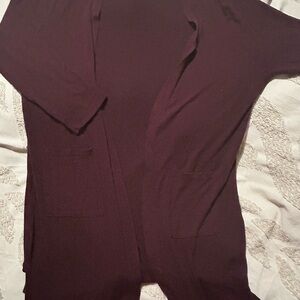 Old Navy Deep Burgundy Cardigan